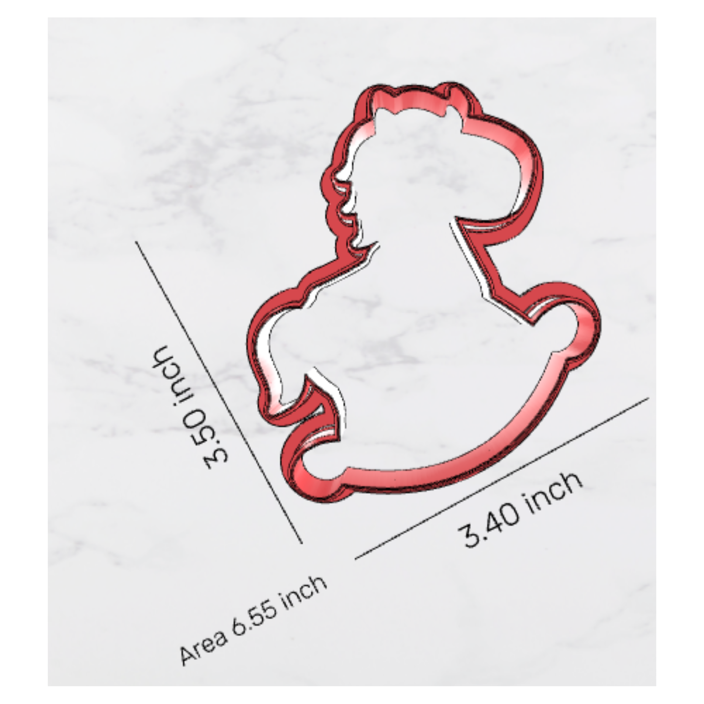 Rocking Horse Cookie Cutter