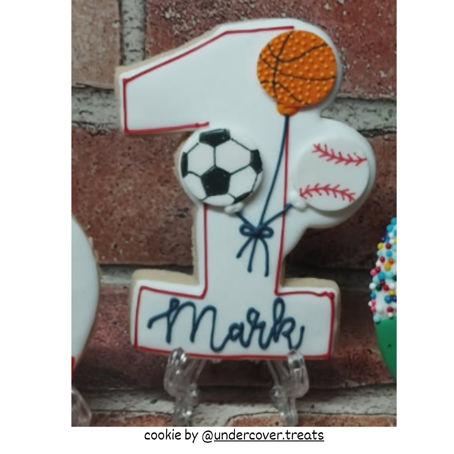 Number Cutter with Balloons