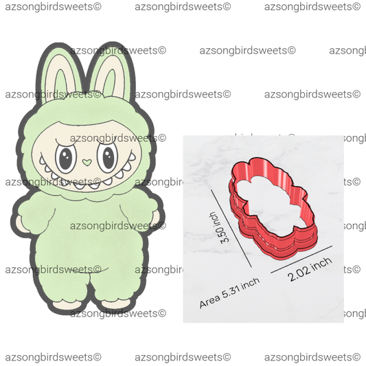 Monster Plush Standing Cookie Cutter