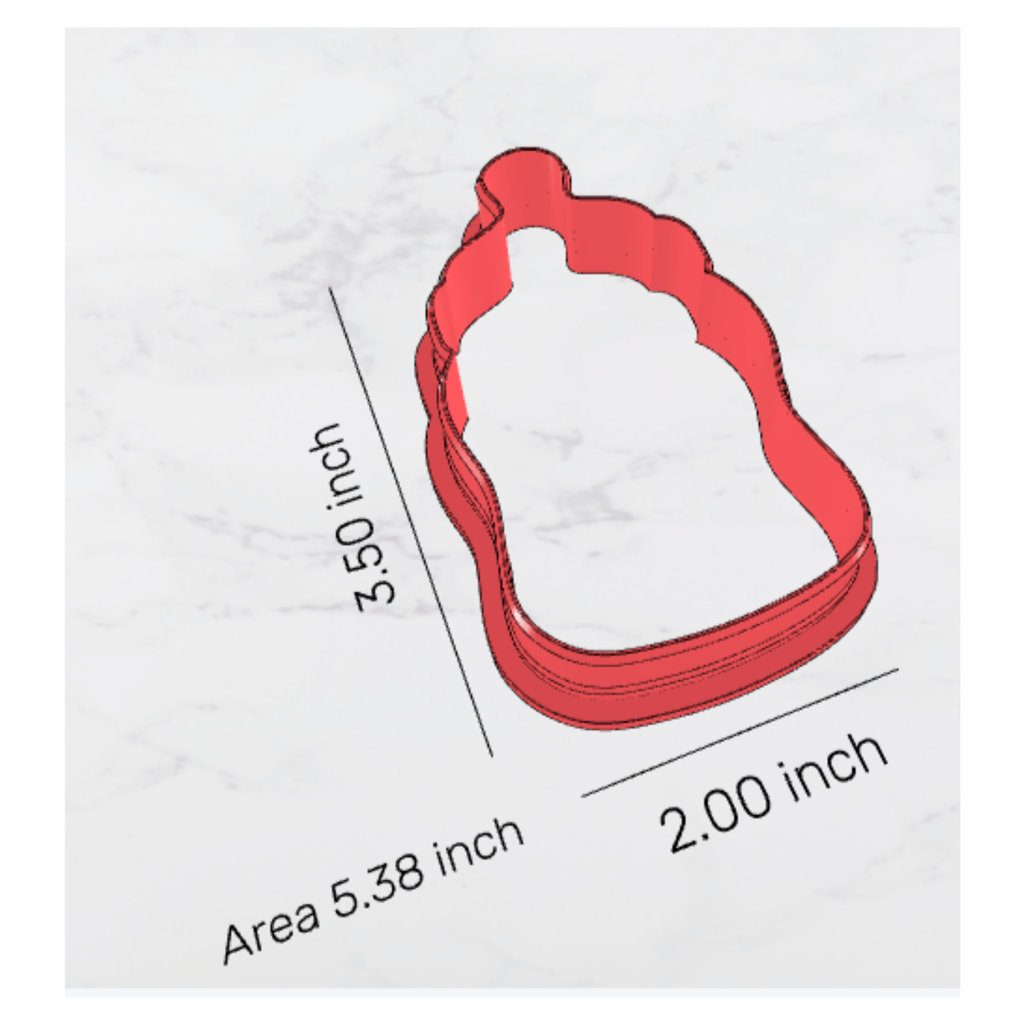 Baby Bottle Cookie Cutter